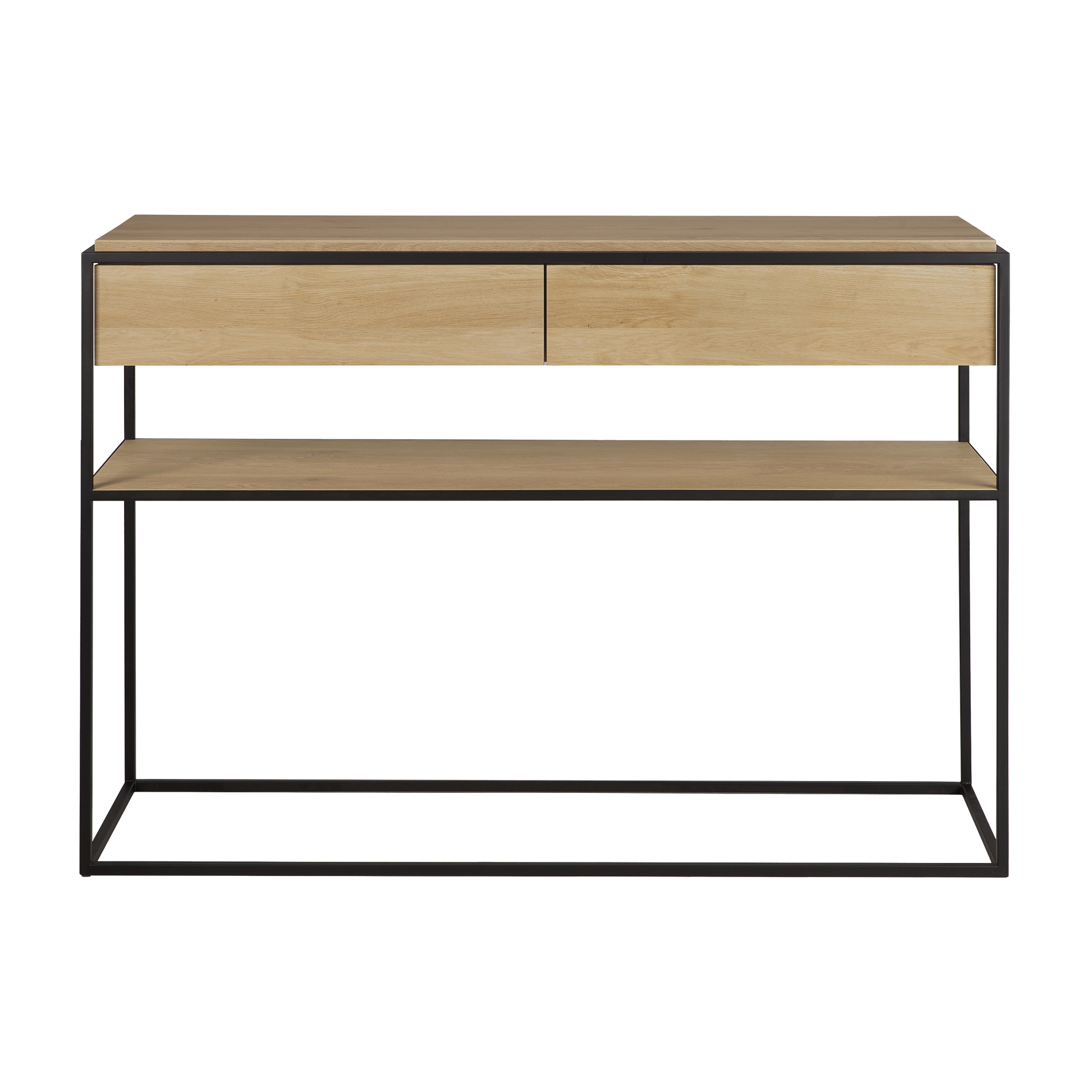 Monolit Console - 2 Drawers - Oak - Console