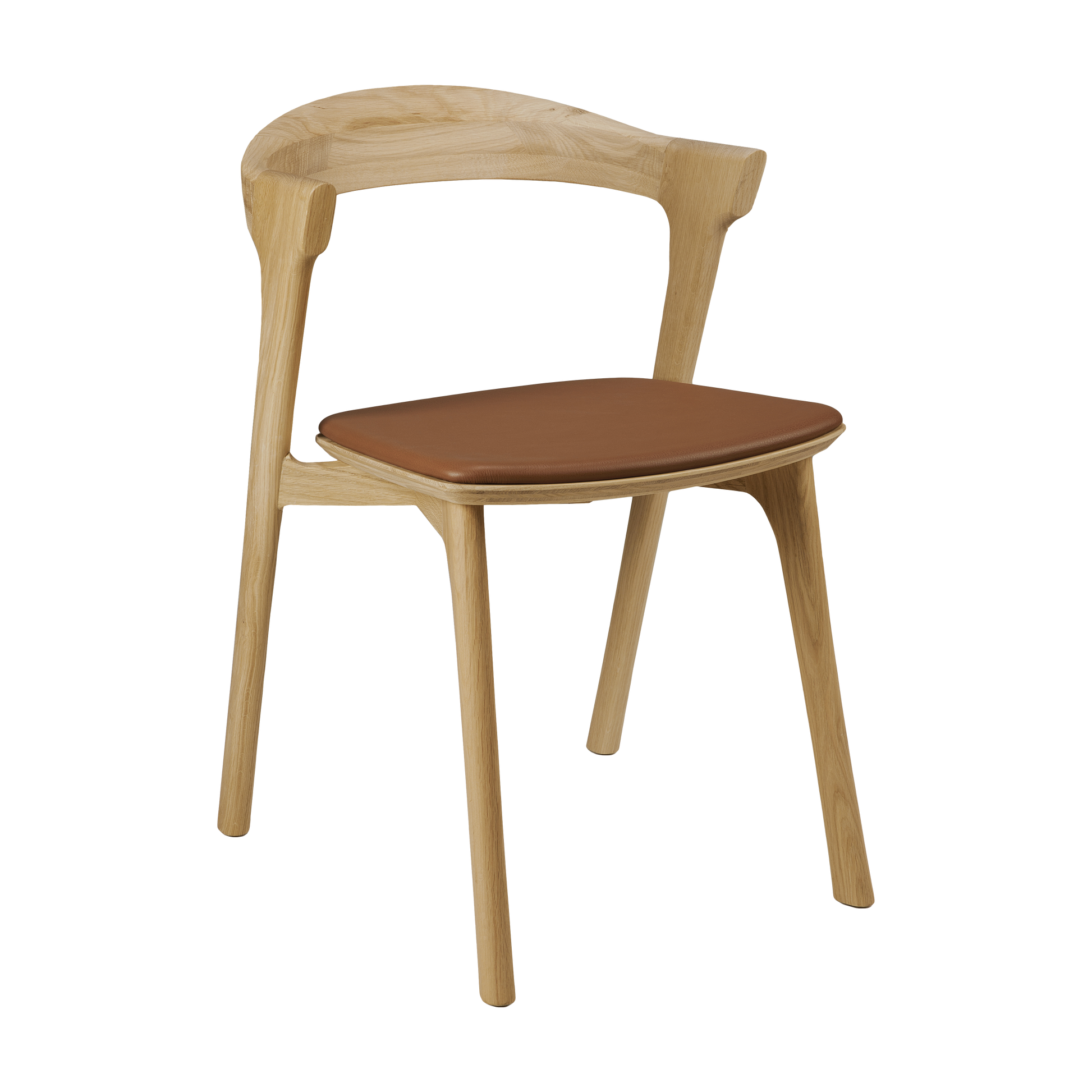 Bok Dining Chair - Cognac Leather - Dining Chair