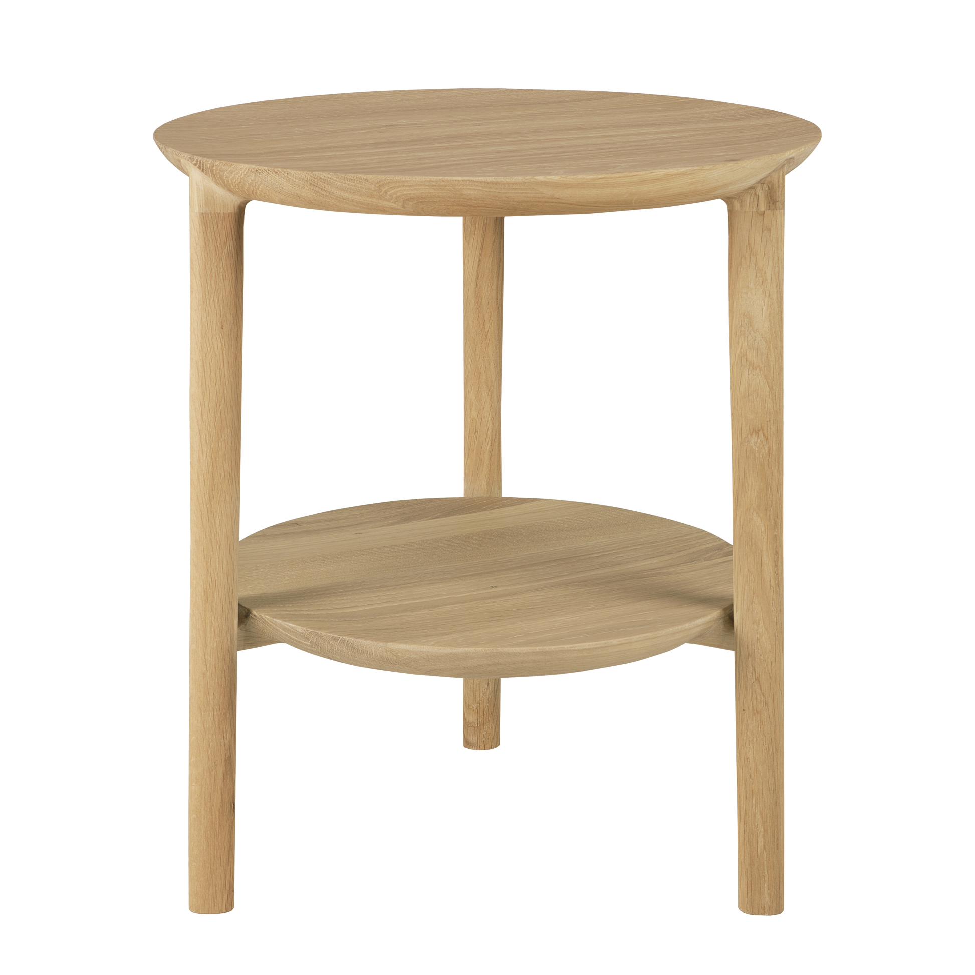 Bok Side Table - Round - Oak - Side Table
