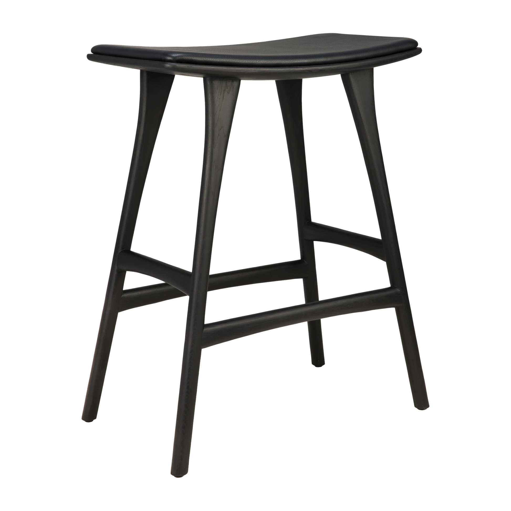 Osso Counter Stool - Black - Counter Stool