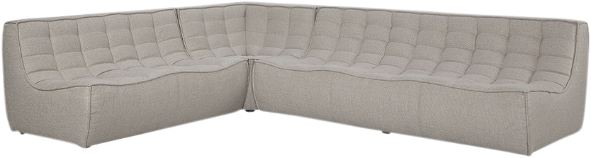 Molly Modular Sofa - 6 Seat - Beige - Sofa