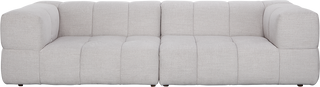 Omega Modular Sofa - 2 Piece - Grey Chenille - Modular Sofa Omega Modular Sofa - 2 Piece - Grey Chenille - Modular Sofa