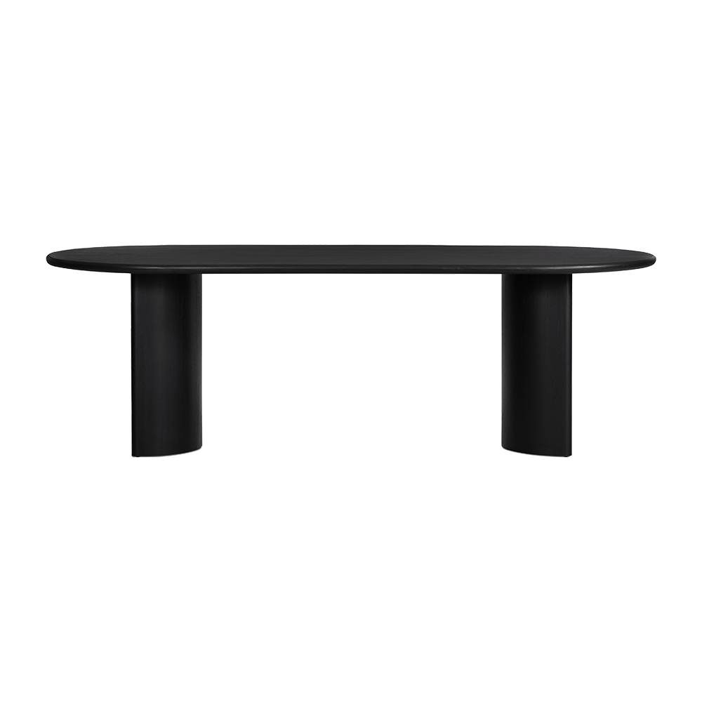 Paige Dining Table 94" - Black Acacia - Dining Table