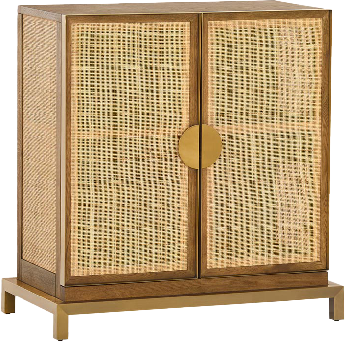 Paloma Bar Cabinet - Natural - Bar Cabinet