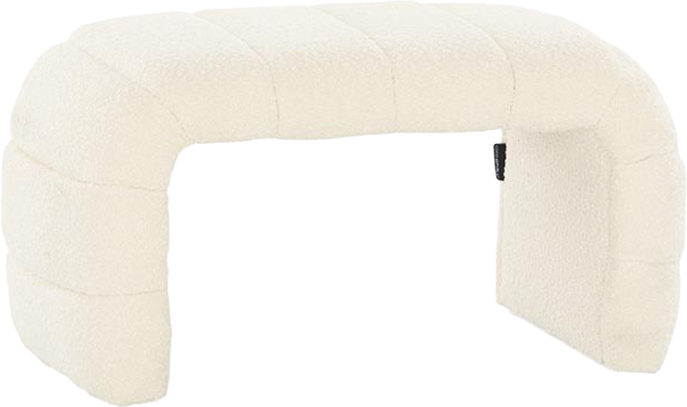 Westwood Bench - Small - Cream Boucle - Bench