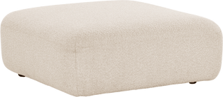 Willow Modular Sofa - Ottoman - Ivory Boucle - Ottoman Willow Modular Sofa - Ottoman - Ivory Boucle - Ottoman