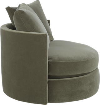 Zoe XL Swivel Chair - Moss - Chair Zoe XL Swivel Chair - Moss - Chair