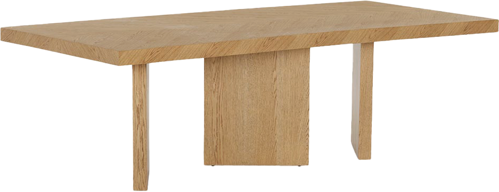 Oslo Dining Table 110" - Rectangle - Natural Oak - Dining Table
