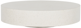 Monaco Round Concrete Coffee Table - Sand - Coffee Table Monaco Round Concrete Coffee Table - Sand - Coffee Table