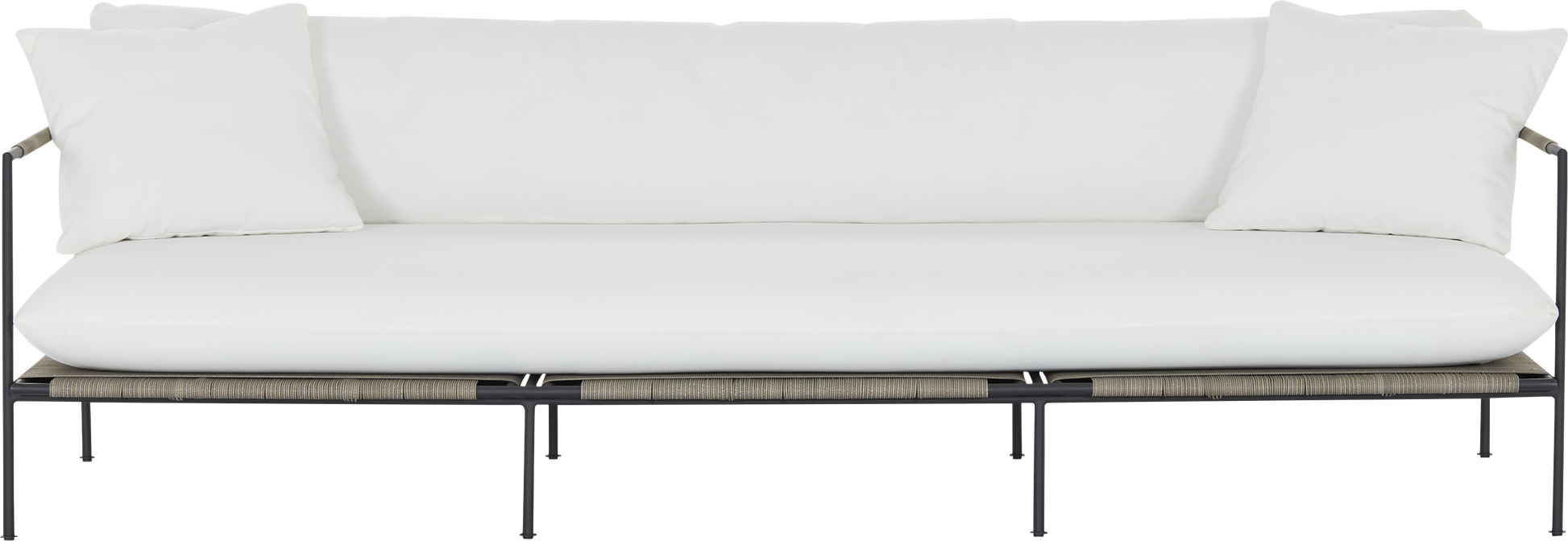Malmo Sofa 86" - White - Outdoor Sofa