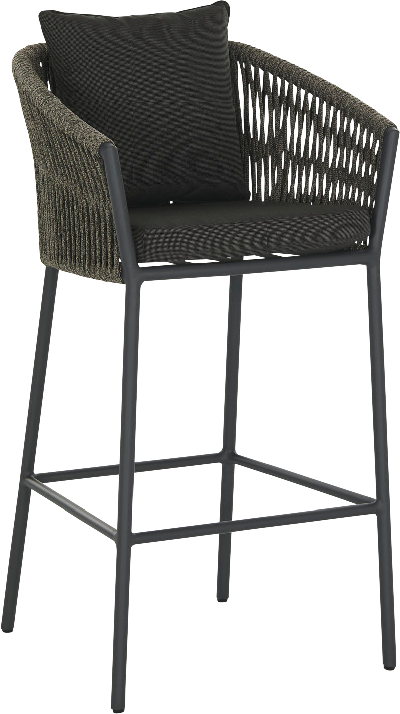 Catalina Outdoor Barstool - Charcoal - Bar Stool