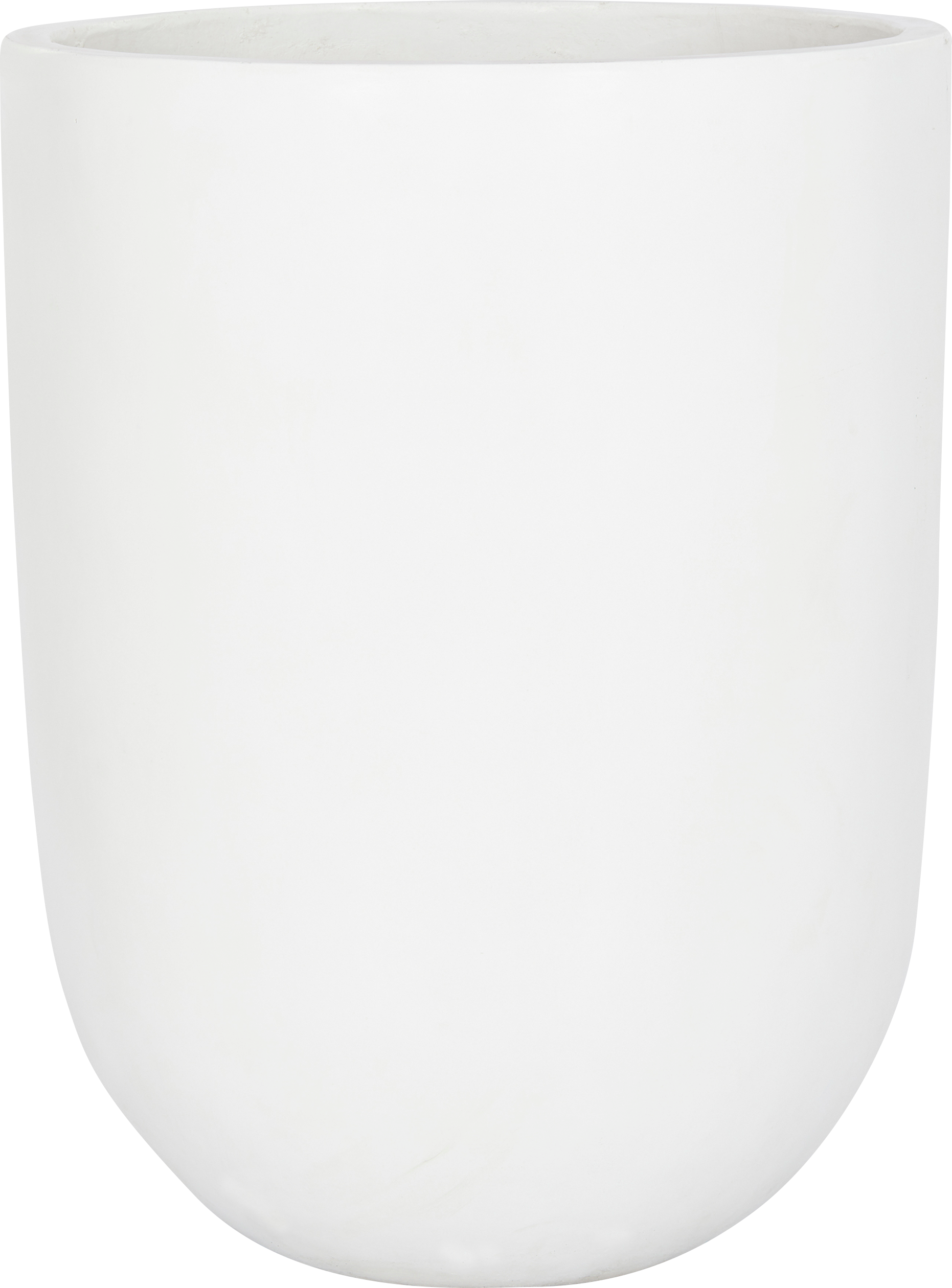 Almonte Concrete White Planter - Large - Planter