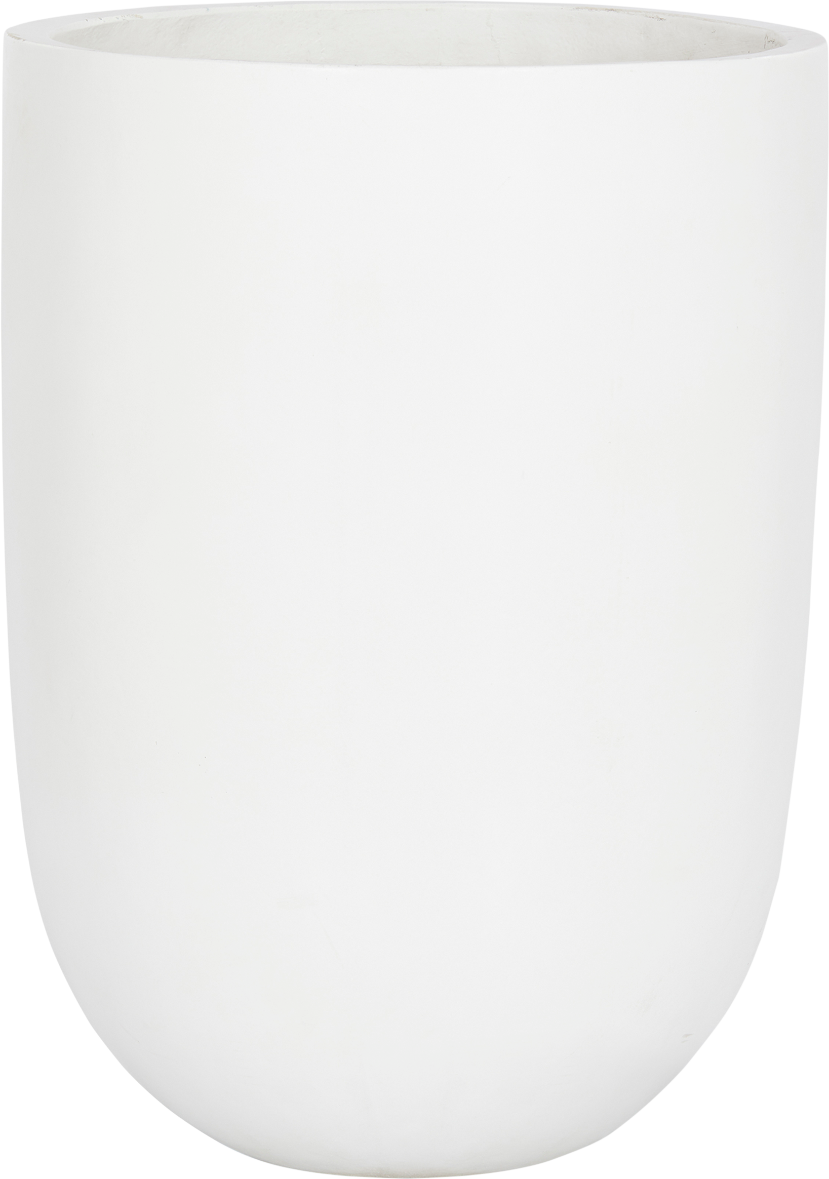 Almonte Concrete White Planter - Medium - Planter