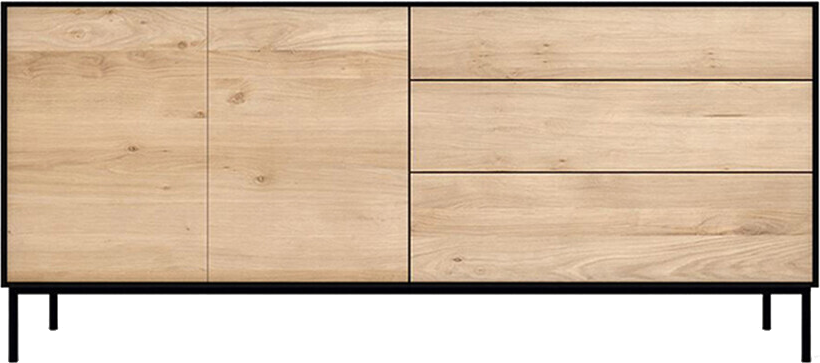 Blackbird Sideboard - Black Oak - Sideboard