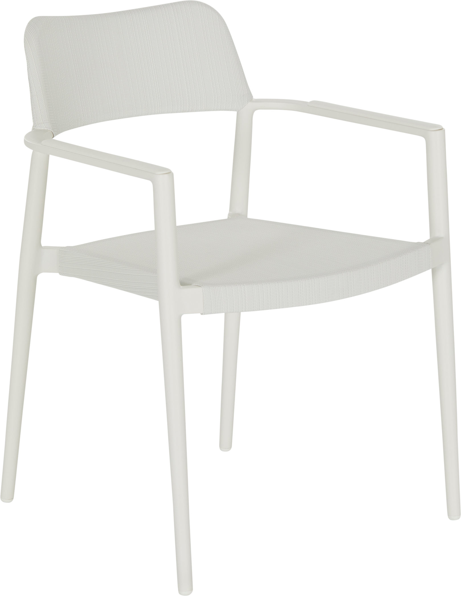 Cuba Outdoor Dining Chair - Light Grey - Outdoor Dining Chair