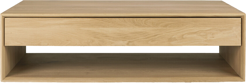 Nordic Coffee Table - 1 Drawer - Oak - Coffee Table