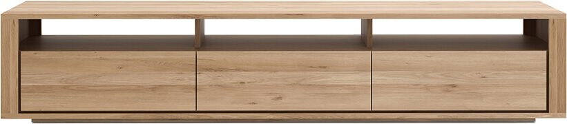 Shadow Media Unit - Oak - Media Unit