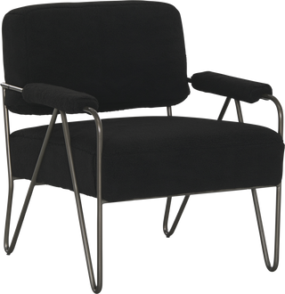 Lydia Occasional Chair - Black - Chair Lydia Occasional Chair - Black - Chair