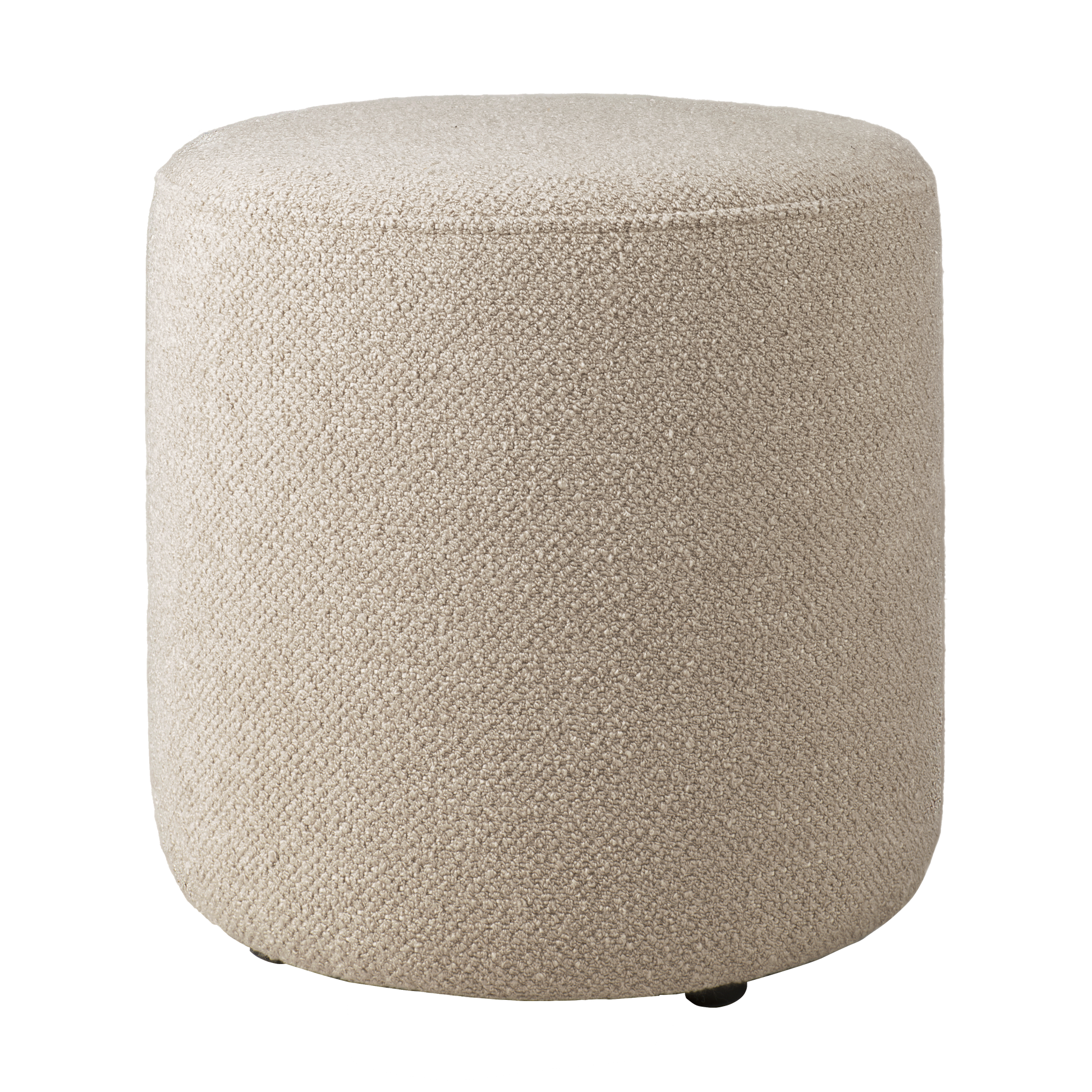 Barrow Pouf - 15.5" - Off White - Pouf
