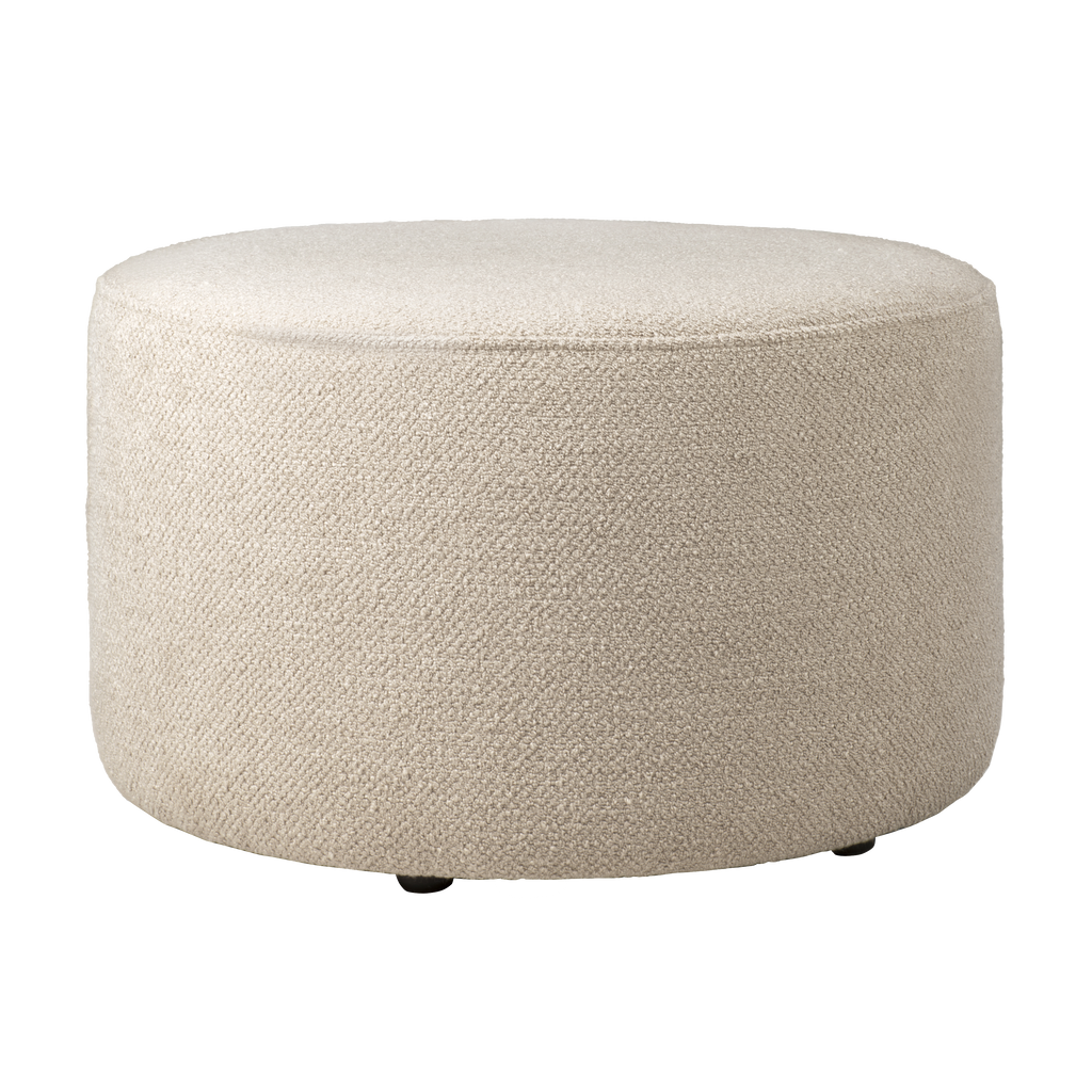 Barrow Pouf - 23.5" - Off White - Pouf