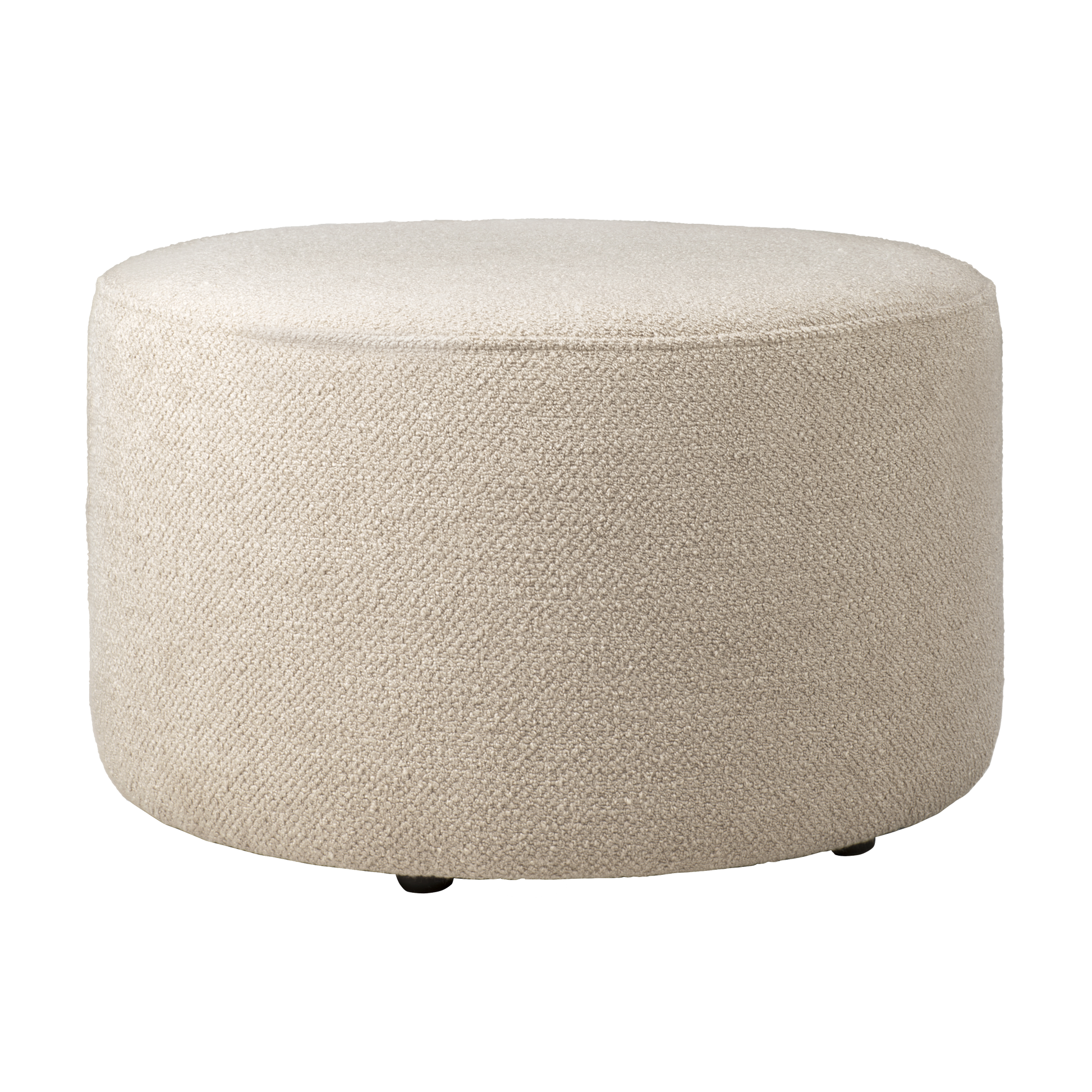 Barrow Pouf - 23.5" - Off White - Pouf