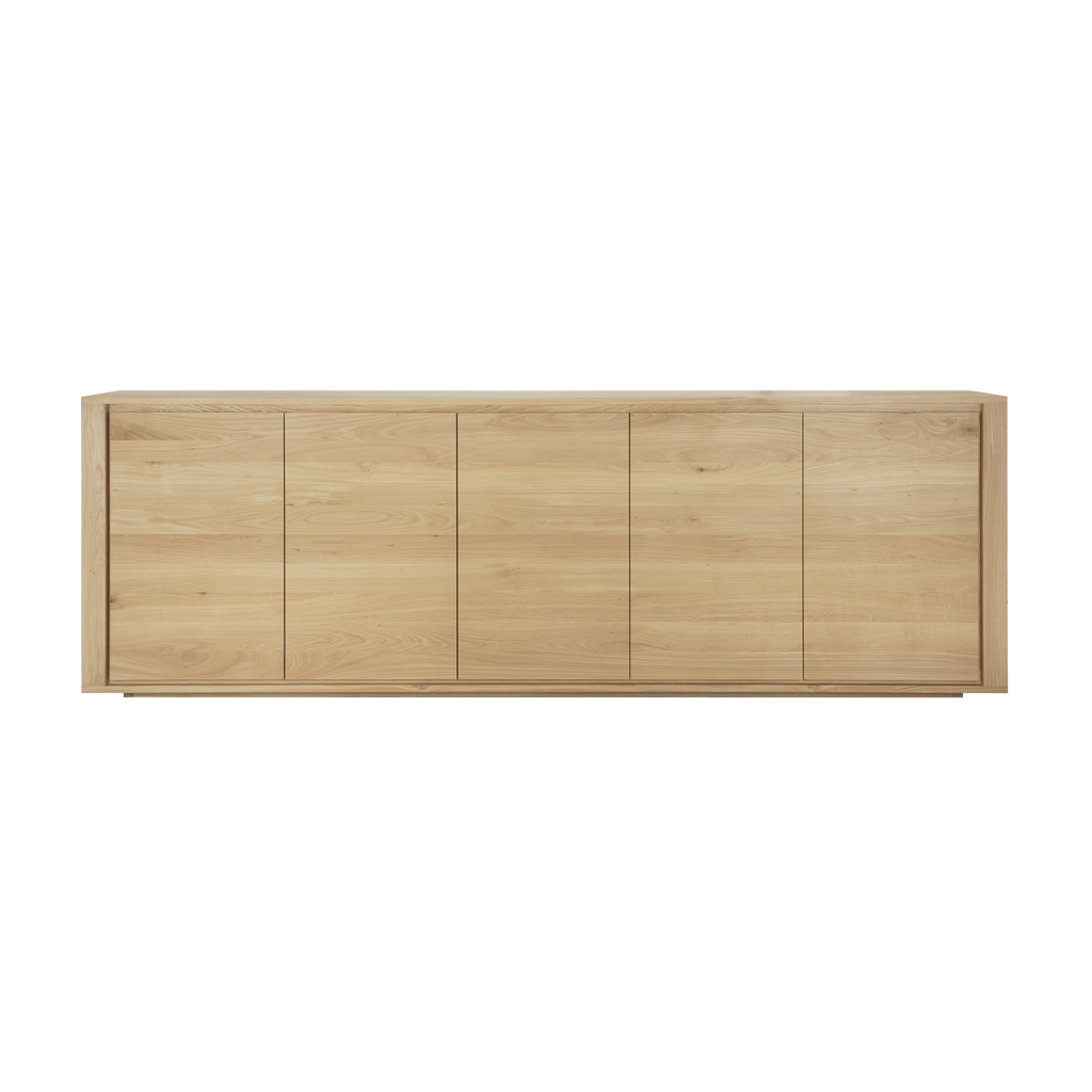 Shadow Sideboard - 5 Doors - Oak - Sideboard