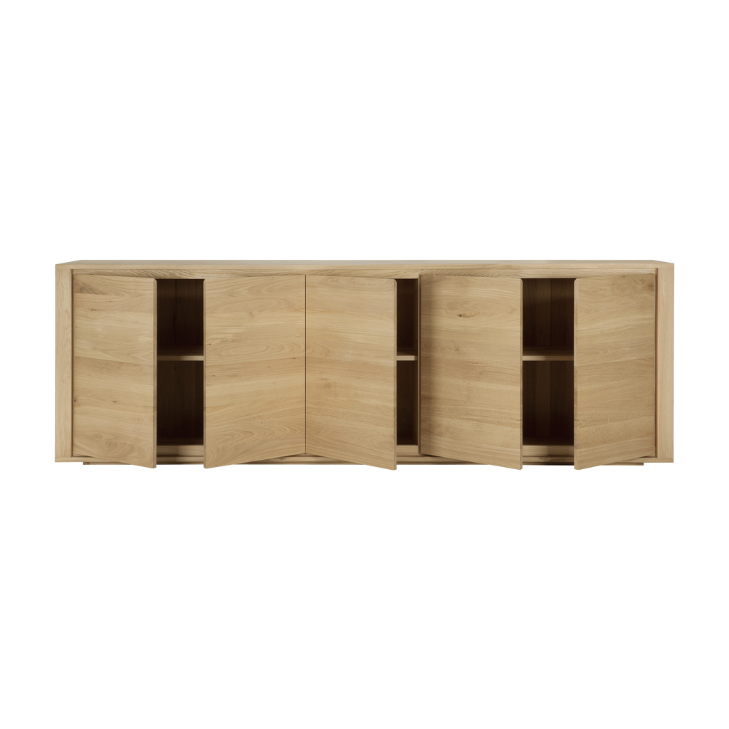 Shadow Sideboard - 5 Doors - Oak - Sideboard