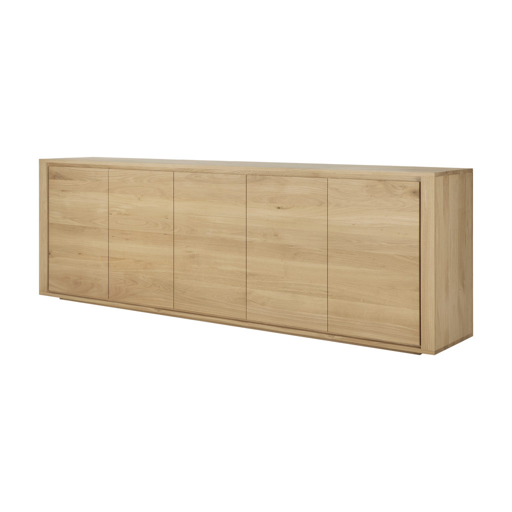 Shadow Sideboard - 5 Doors - Oak - Sideboard