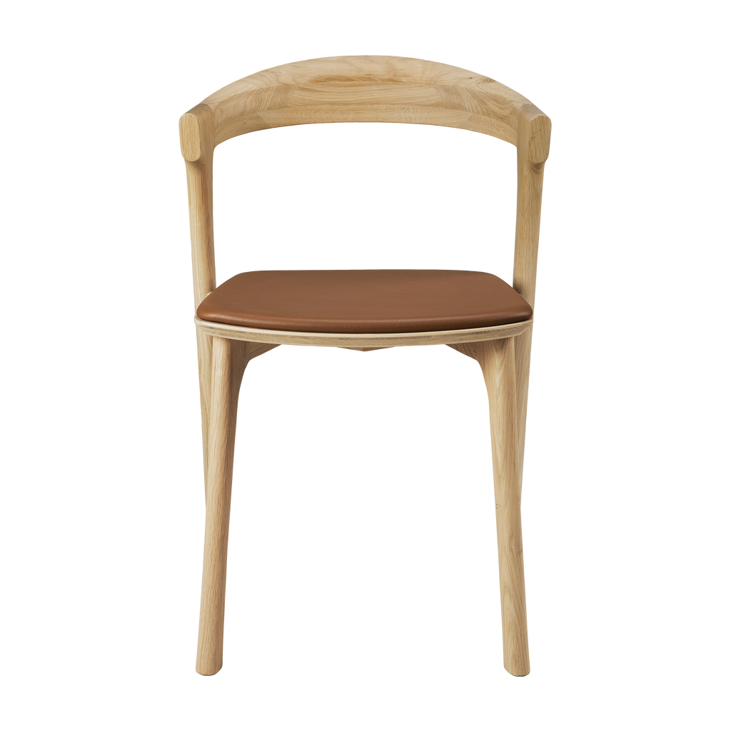 Bok Dining Chair - Cognac Leather - Dining Chair