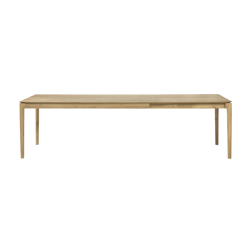 Bok Extendable Dining Table - 110" - Rectangle - Oak - Dining Table