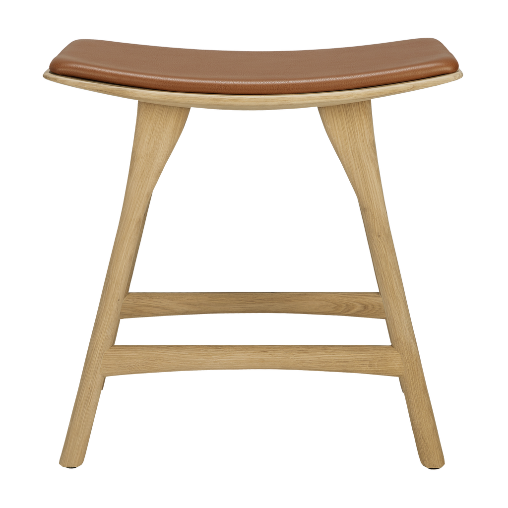 Osso Stool - Cognac Leather - Stool