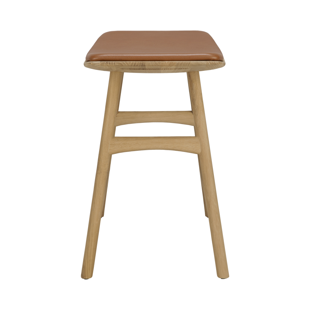 Osso Stool - Cognac Leather - Stool
