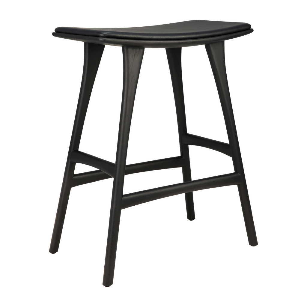 Osso Counter Stool - Black - Counter Stool