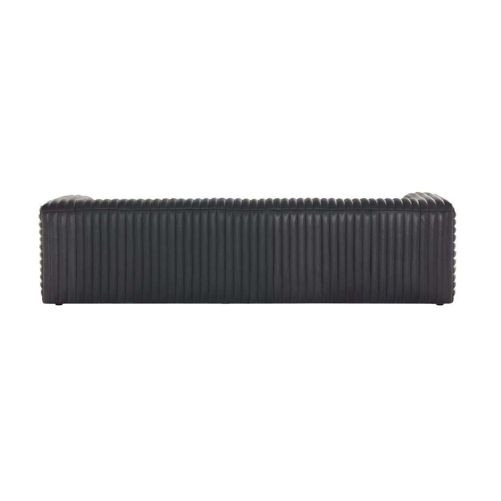 Mulberry Sofa - Black Leather - Sofa