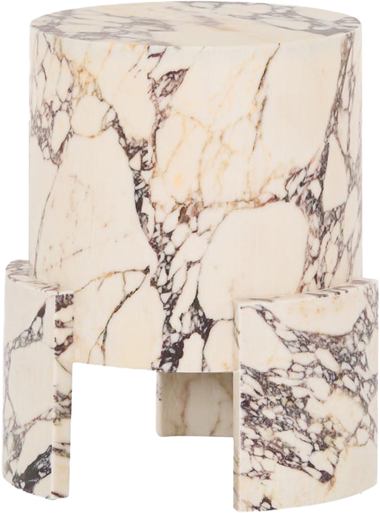 Tribeca Side Table - Calacatta Marble - Side Table
