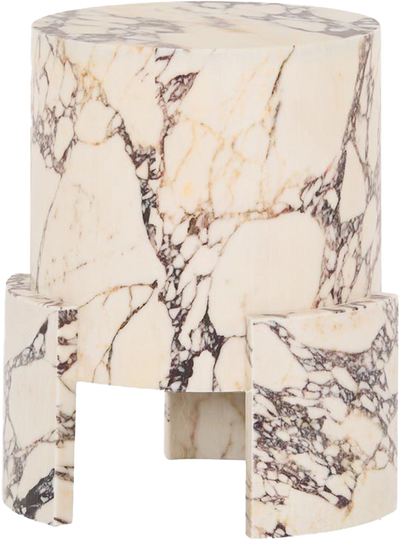 Tribeca Side Table - Calacatta Marble - Side Table