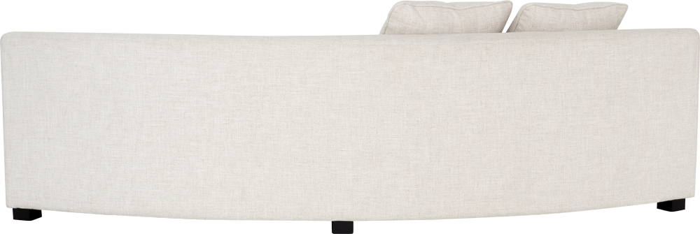 Adele Curved Modular - LHF - Crescent Natural - Modular Component