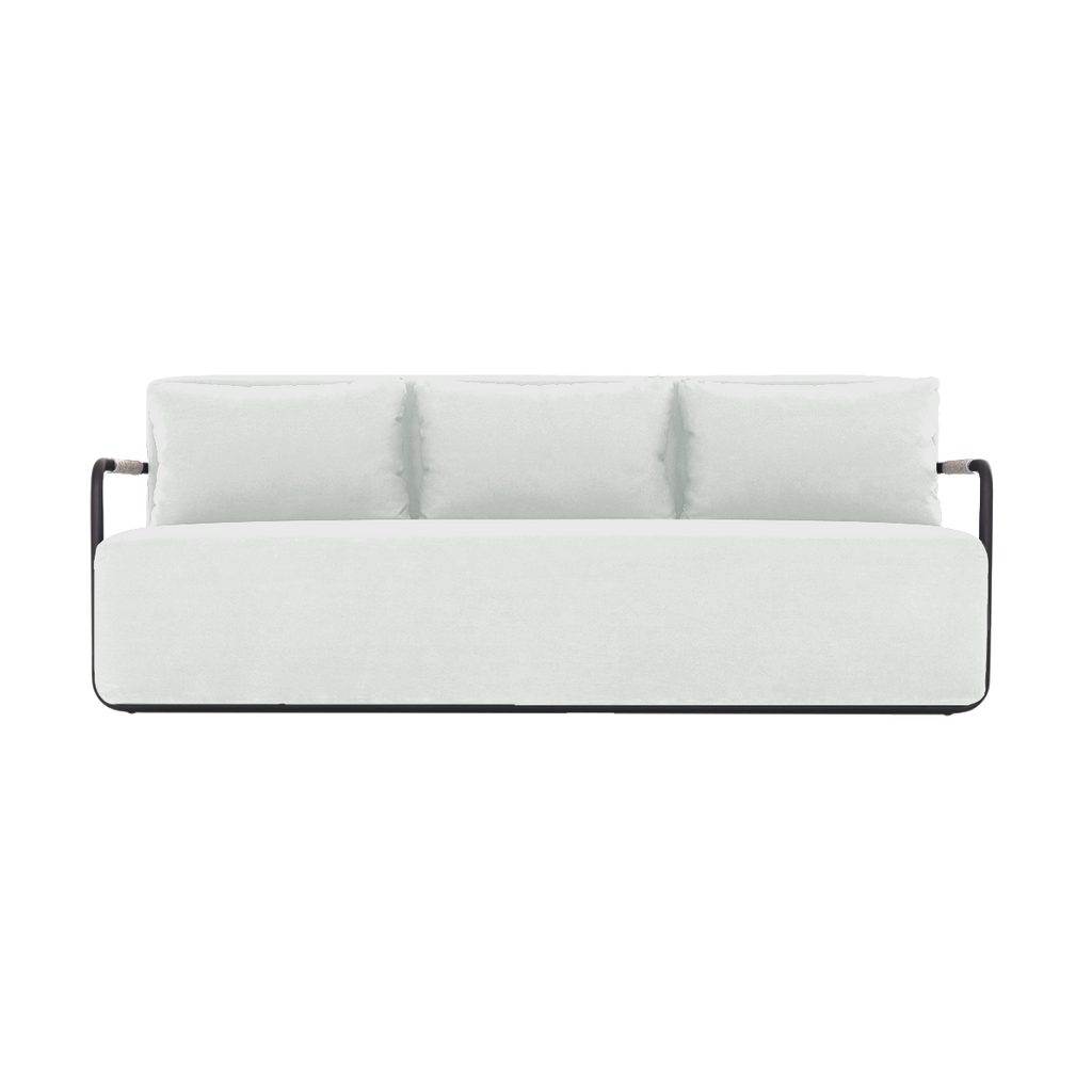 Berlin Outdoor Sofa - 3 Seat - White - Outdoor Sofa
