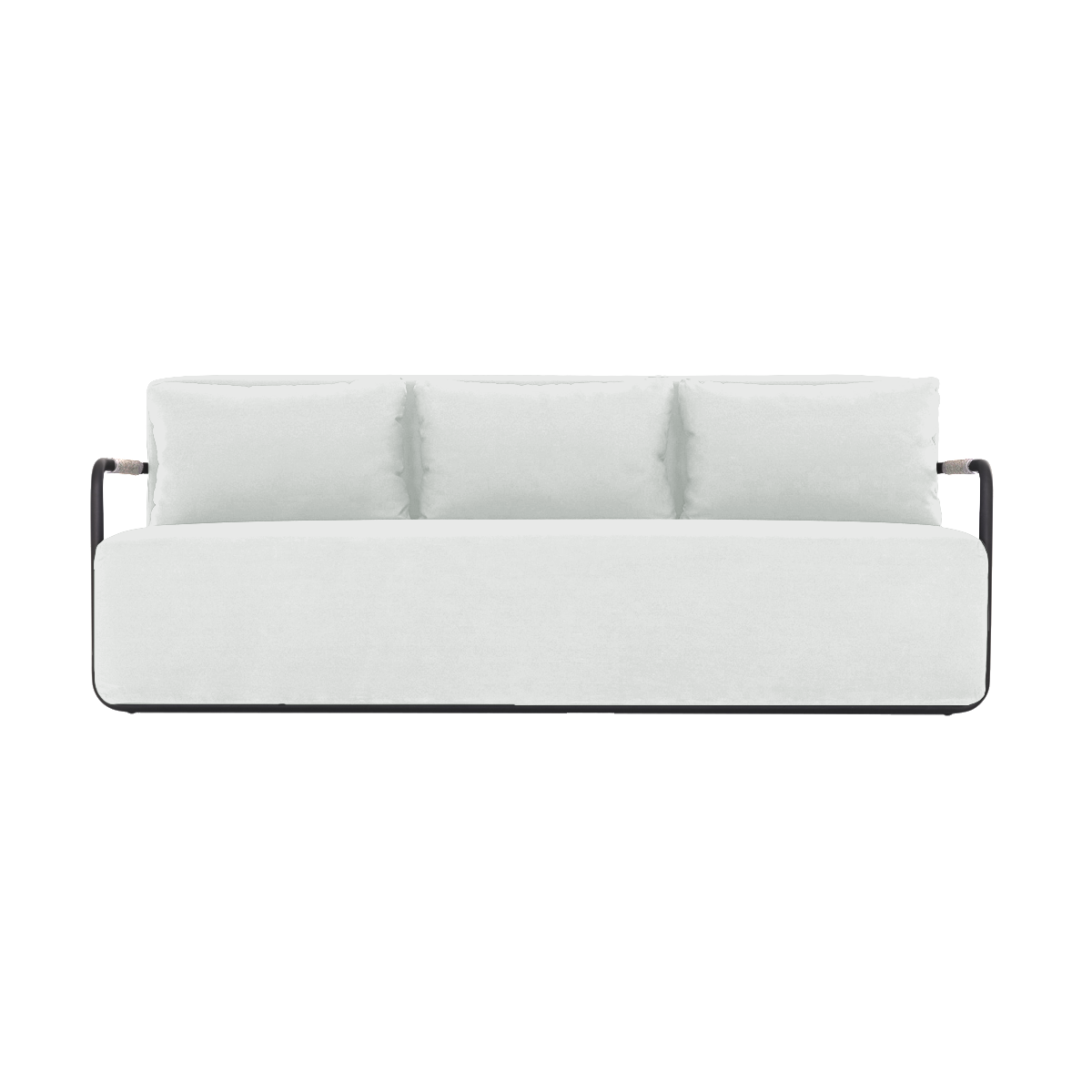 Berlin Outdoor Sofa - 3 Seat - White - Outdoor Sofa