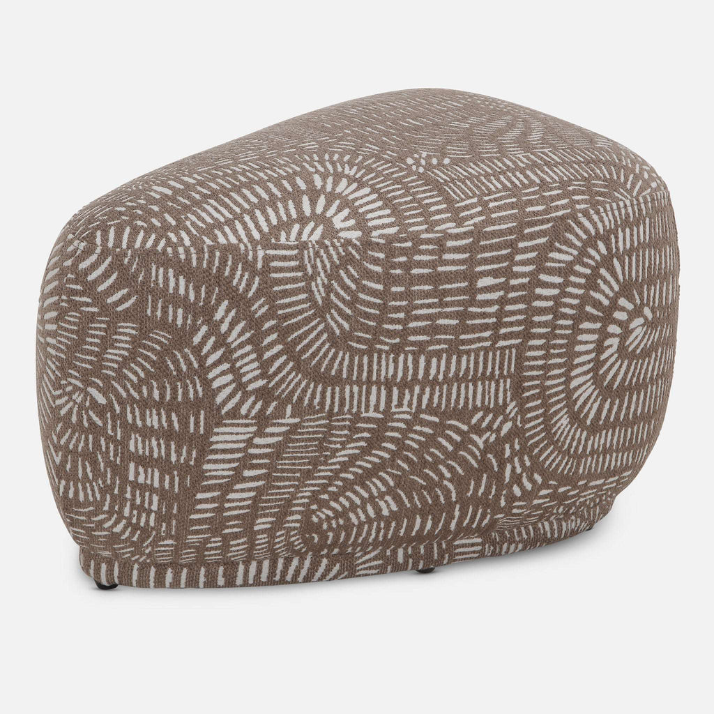 Briar Print Ottoman - Small - Ottoman