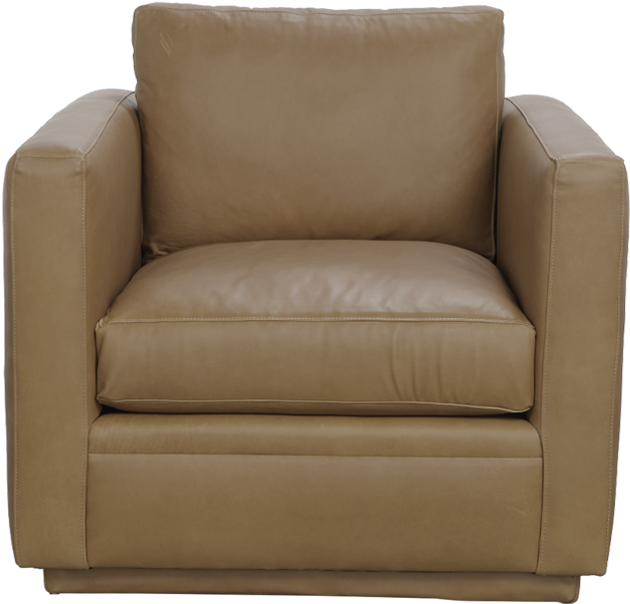 Elliot Leather Chair - Accent Chair