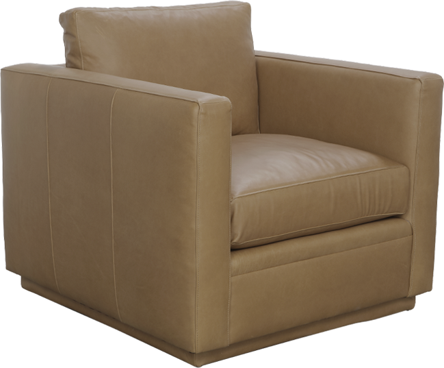 Elliot Leather Chair - Accent Chair