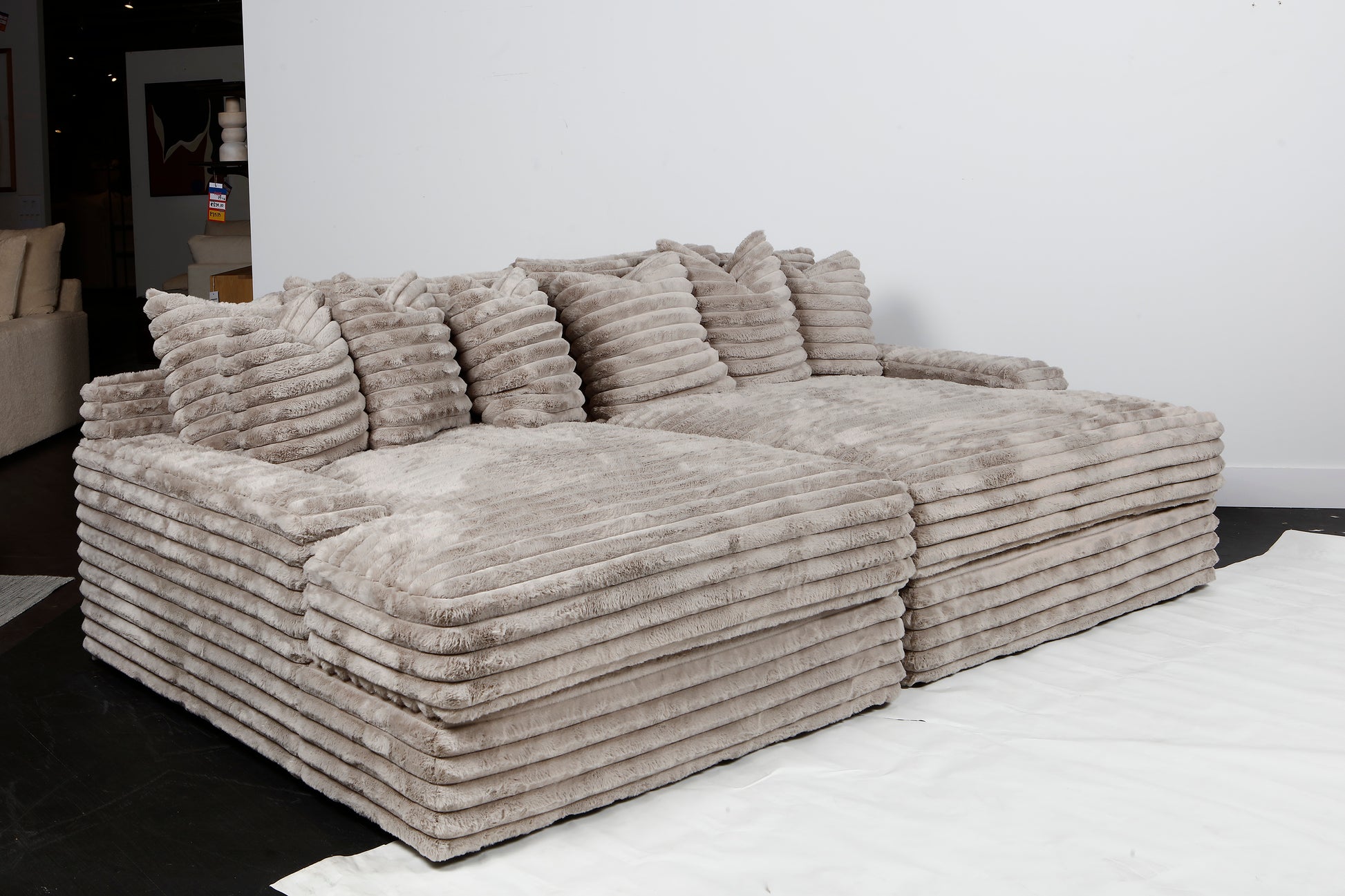 Astrid Double Chaise Sectional - Sectional