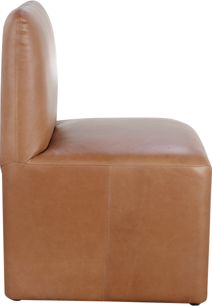 Jax Dining Chair - Camel Leather - Dining Chair