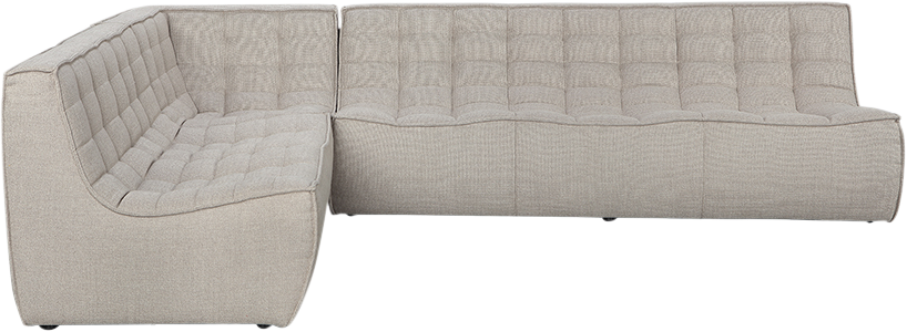 Molly Modular Sofa - 6 Seat - Beige - Sofa
