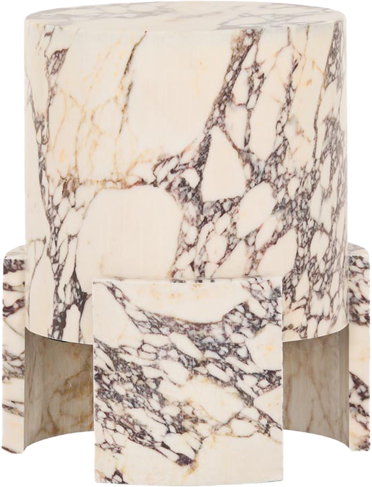 Tribeca Side Table - Calacatta Marble - Side Table