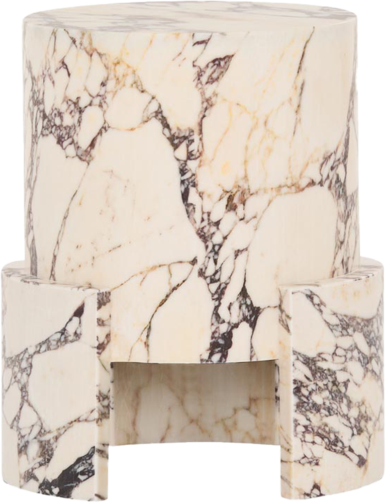 Tribeca Side Table - Calacatta Marble - Side Table