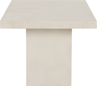 Tura Carved Stone Dining Table - 106'' x 39 1/2''