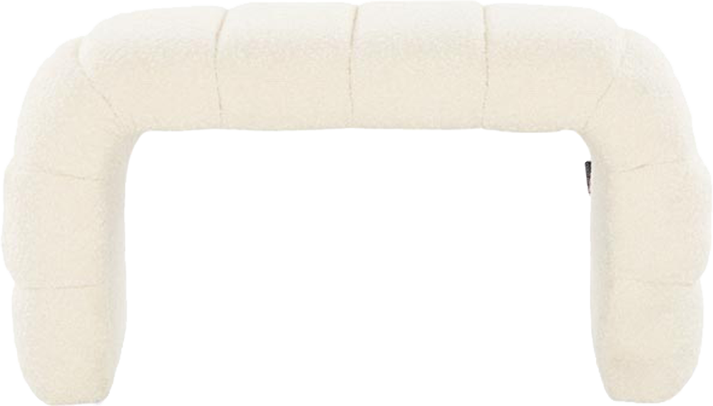 Westwood Bench - Small - Cream Boucle - Bench