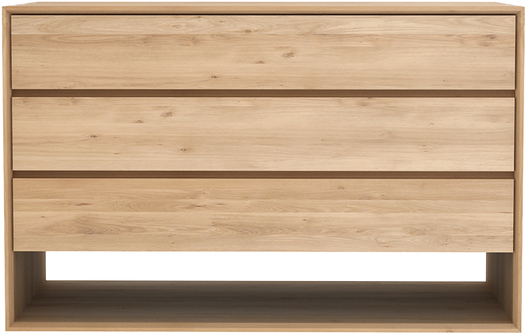 Oak Nordic Chest - Dresser